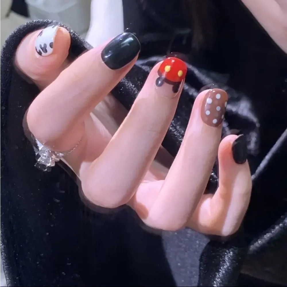 Mickey Mouse Fake Press On Nails NWT